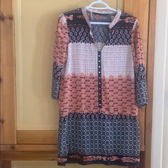 Unique Zara Tunic Quarter Sleeve Dress - Small - Picture 1 of 5